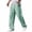 Light Green #62, variant on Mens Linen Cotton Pants Drawstring Waist Lightweight Loose Fit Straight Leg Casual Beach Travel Pants M