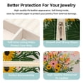 thumbnail image 3 of Mother's Day Travel Portable Square Jewelry Box Organizer for Rings, Earrings, Necklaces, Bracelets, etc. for Girls and Women, 3 of 6