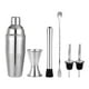 thumbnail image 1 of Fiudx Juego de Coctelera, Kit Completo de Herramientas para Barman, Mortero de Acero Inoxidable Duradero, Medidor de Medición Precisa, Ideal para Fiestas En Casa, Mezcla Bebidas Como Un Profesional, 1 of 6
