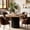 Brown, variant on Fnova 47.24" Round Dining Table, Wood Coffee Table for 4 People, Modern Farmhouse Kitchen Table for Dining Room (Chairs Not Included)