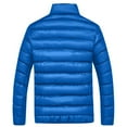 thumbnail image 3 of Symoid Mens Winter Clothes Turtleneck Winter Warm Coats and Jackets for Men ,Blue, 3 of 4