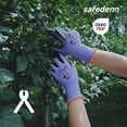 thumbnail image 2 of Safedenn 13G Nylon Safety Gloves, Touchscreen Compatible, Non-Slip, 12 Pairs, Large, 2 of 9