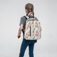 thumbnail image 5 of Naloa Lilies Flowers Print Lightweight DayBackpack Suitable for school, work, shopping, travel, etc., 5 of 5