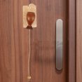 thumbnail image 4 of KONTONTY Wooden Door Knocker with Decorative Woodpecker Design for Outdoor Use Crafted from Solid Wood Khaki 7.5 Inches, 4 of 8