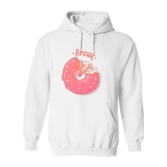 Break Time Hoodie Men -Image by Shutterstock, Male x-Large