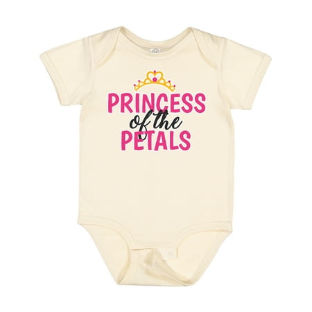 

Inktastic Princess of the Petals with Crown Gift Baby Girl Bodysuit