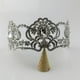 thumbnail image 5 of Corona dorada con cristales de imitación vintage para boda, tocado de princesa, accesorios para disfraces Claro, 5 of 9
