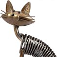 thumbnail image 3 of 2025 Cat Metal Sculpture, Metal Sculpture Iron Art Cat Spring Cat Craft Decoration, Modern Small Cat Meta, 3 of 4