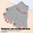 thumbnail image 5 of Nkmbld Winter Thermal Gloves for Men Women, Cute Pandas Fleece-Lined Thick Gloves Winter Warm Gloves Windproof and Cold-Resistance Touchscreen Gloves, 5 of 8