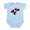 Sky Blue, variant on CafePress - Red Ford Hot Rod Body Suit - Baby Light Bodysuit, Size Newborn - 24 Months