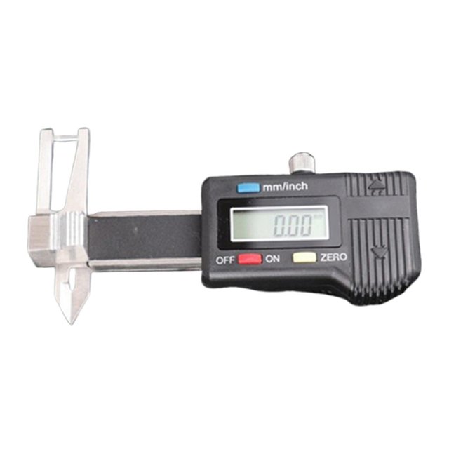 Medidor de Espesor Digital de LCD Mini Herramienta de Medición de Medidor de Espesor Electrónico Portátil Calibrador de a 25 Mm, Resolución Yotijar Pinza de espesor carpintería