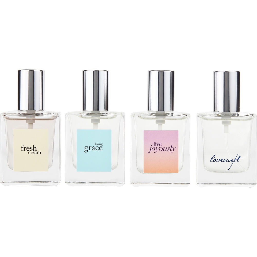 Philosophy Philosophy Women 4 Piece Variety With Live Joyously Eau De Parfum & Fresh Cream Edt