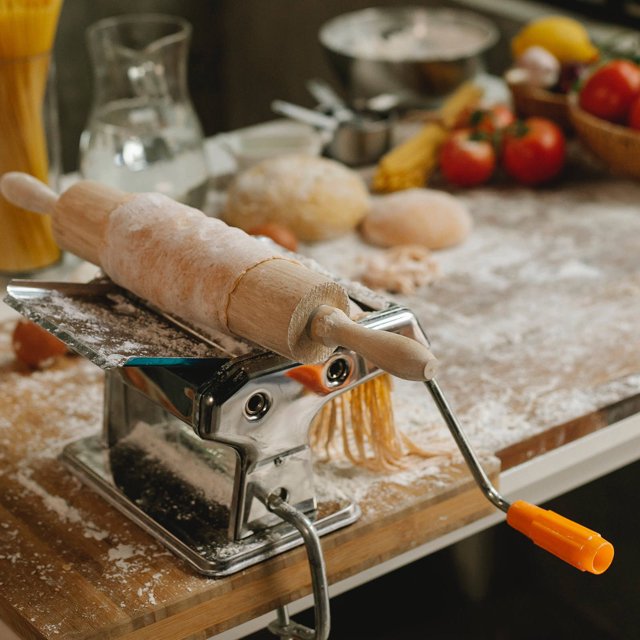 HOOWIFFY Repuesto Manija Para Máquina De Pasta Adaptable Y Práctica Para Elaboración Casera Multi Color