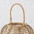 thumbnail image 6 of Key West Table Lamp, Sturdy Wicker and Iron Constructions, Loop Handle, LED Bulb, Circular, Cordless, 3 AAA Batteries (Not Included), 6 of 10
