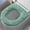 F, variant on Soft Toilet Seat Cover Pad with Stretchable Washable Design for Enhanced Bathroom Comfort and Warmth