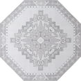 thumbnail image 6 of Unique Loom Timeless Collection Area Rug - Jude (7' 6" Square Cream/Ivory), 6 of 6