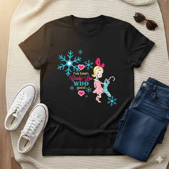 Sweet Christmas Girl From Whoville Holiday Classic Story Unisex T-Shirt, up to Size 5XL