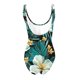 thumbnail image 5 of TaTaai Removable Bra Floral Print Bikini Set, Women's Backless Strappy Swimsuit, Non-Wired High Cut Design for Poolside and Summer Activities Gift, 5 of 6