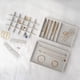 thumbnail image 3 of ProCase Bandejas apilables organizadoras de joyas para cajones, inserciones para cajones de joyería, vitrina de almacenamiento para pendientes, collares, anillos, pulseras con divisores extraíbles, gr, 3 of 5