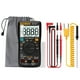 thumbnail image 1 of ANENG AN8009 RANGO AUTOMÁTICO AUTOMÁTICO LCD Multímetro Multímetro Tester Voltmeter AMMETER METER POR PORTÁPERIO PROFESIONAL Detector de mano Negro Monstrate TO001278-02, 1 of 6