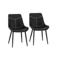 thumbnail image 6 of Pemberly Row 5PCs Set Wood Nook/Round Table/2 Chairs/Cushion Set in Black, 6 of 13