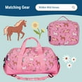 thumbnail image 4 of Wildkin Kids 15 Inch School and Travel Backpack for Boys and Girls (Wild Horses Pink), 4 of 8