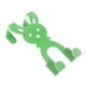 thumbnail image 2 of Ganchos para ropa, ganchos de hierro resistentes para colgar ropa, estilo rústico. Verde, 2 of 9