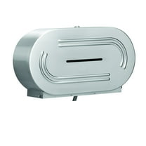Bradley 5422-000000 - Partition Mounted Stainless Steel Toilet Paper Dispenser