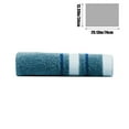 thumbnail image 3 of Premium Cotton Face Towel, 74x34cm (29x13in), Thick Soft Absorbent, Blue, Single Pack, Washable Bathroom Spa Towel, Double-Stitched Edges, Quick Dry, Gift Quality Household Towel, 3 of 7
