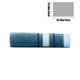 thumbnail image 3 of Toalla de baño de algodón suave - Toalla de cara y cuerpo absorbente de 74x34 cm - Blanco, azul, colores café, 3 of 7