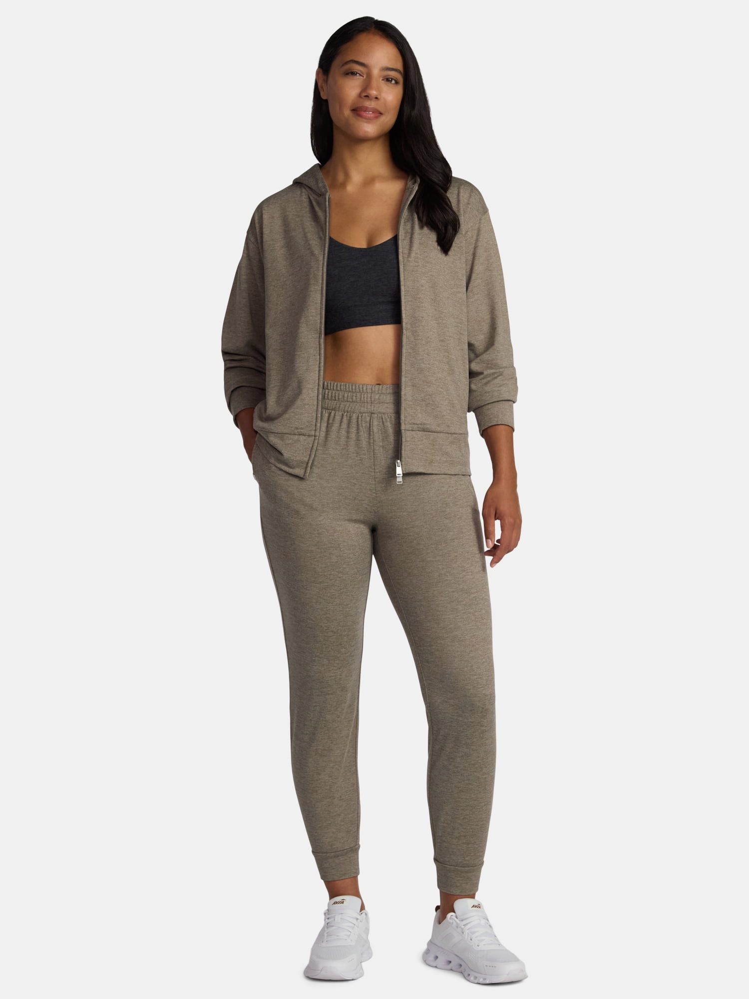 Athletic Works Women's and Women's Plus ButterCore Joggers, Sizes XS-4X