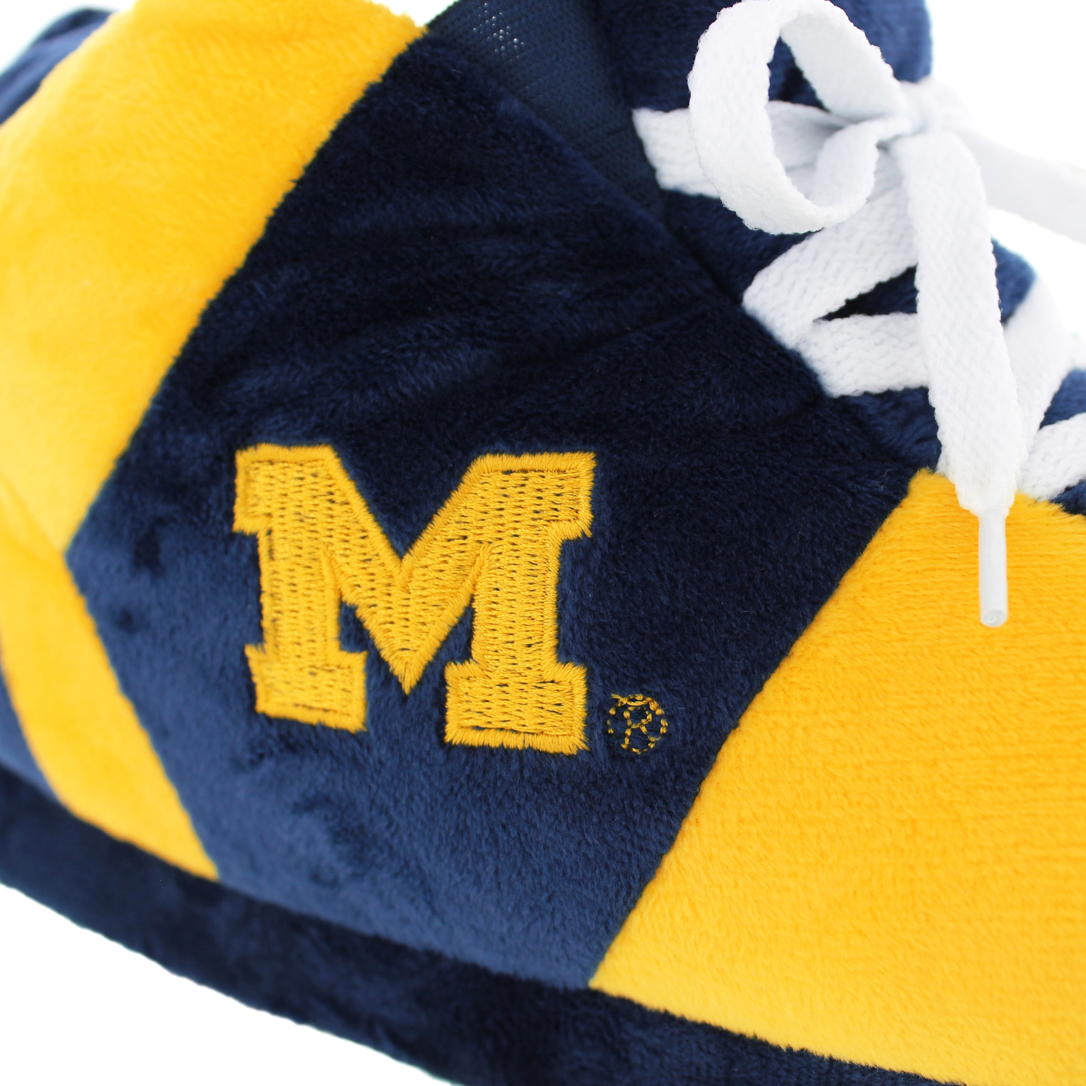 Michigan Wolverines Original Comfy Feet Sneaker Slipper, X-Large