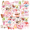 1A, variant on 35pcs Cute Stickers Stationery Stickers Animal Stickers Kids Stickers Toy DIY Stickers for Laptops Notebooks Suitcases