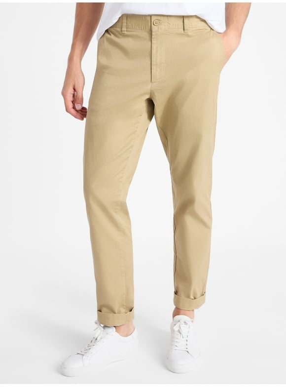 Men's Straight Tapered Fit Chino Pants, Sizes 29-42