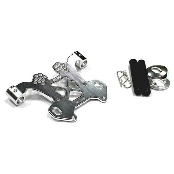 Integy RC Toy Model Hop-ups T7170SILVER Alloy Front Shock Tower for AE SC8
