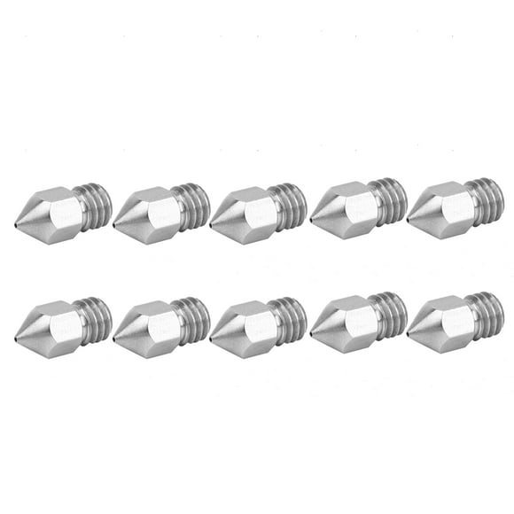 D Printer Accessories,10Pcs 3D Printer Nozzle D Printer Nozzle Set D Printer Nozzle Luxury Finish