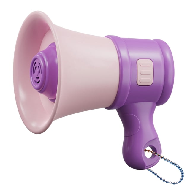 Pequeño amplificador de grabación de música con llavero, portátil con altavoz de cadena, para adultos y niños de 3, 4, 5, 7 y 8 años