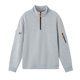 thumbnail image 1 of pstuiky camisas de manga larga para hombre, Sudadera con capucha de trabajo para hombre, color liso, manga larga, cuello alto, cremallera de un cuarto Tops casuales para hombres l, 1 of 7