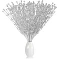 thumbnail image 3 of Manunclaims 60 Stems Faux Pearl Beads, 3mm Pearls String Wedding Bouquet Floral Beaded Sticks for DIY Bride Bouquet, Wedding Party Garland Decor, Table Centerpiece, 3 of 8