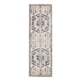 thumbnail image 5 of Unique Loom Oxford Collection Area Rug - Sheldonian (2' x 6' 1" Runner Cream/Navy Blue), 5 of 7