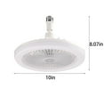 thumbnail image 3 of EUDIDV Portable Lighted Fans​ Ceiling Fan With Lights Enclosed Low Fan Light Ceiling Light With Fan Hidden Fan Delier With Remote Control;Fans with Illumination, 3 of 7