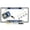 Chrome - Style 1, variant on [Officially Licensed Product] - U.S. Navy Veteran with Eagle, Anchor Logo - Domed Custom-Made Personalized Narrow (Thin) Top 4 Hole Metal Car License Plate Frame with Free caps - Chrome (Qty:1 Frame)