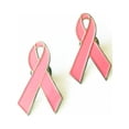 thumbnail image 3 of Milue 10Pcs Fashion Brooch Pink Ribbon Cancer Awareness Enamel Brooch Lapel, 3 of 7