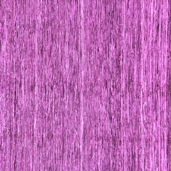 Ahgly Company Indoor Square Abstract Purple Modern Area Rugs, 5' Square
