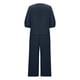 thumbnail image 5 of Puntoco Conjunto de traje de pantalón largo casual con cuello de manga tres cuartos de color sólido para mujer Puntoco Puntoco-2159, 5 of 5