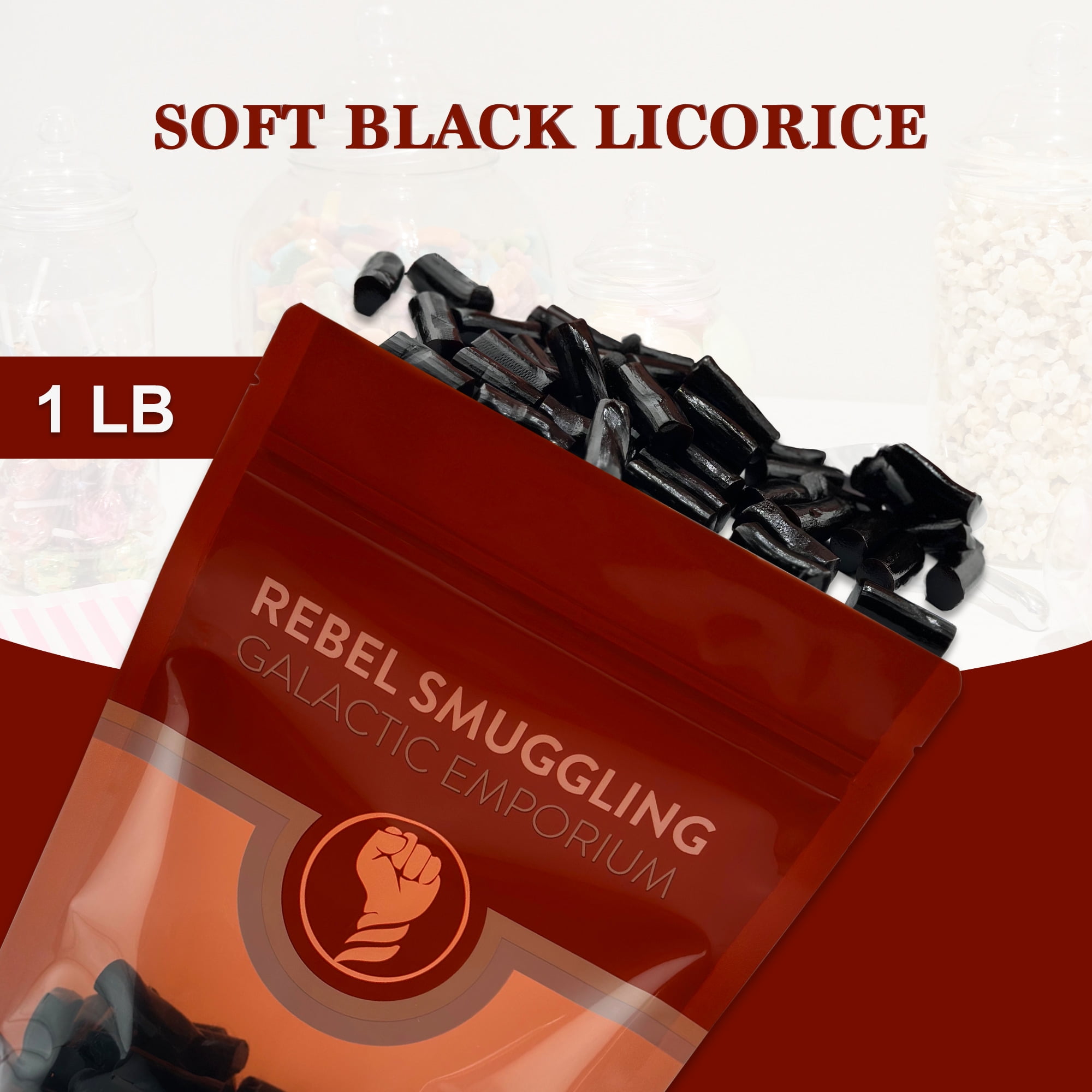 Finnska Sugar-Free Soft Licorice 1lb