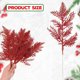 thumbnail image 4 of Hogar y cocina, Decoración del hogar, Decoración navideña, 20 ramas artificiales con purpurina navideña, ramitas florales para adornos de árbol de Navidad, guirnalda navideña DIY, ramas de pino, 4 of 9