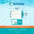 thumbnail image 3 of Hurricane HF7367 Replacement Filter Cartridge for Unicel C-7367 and PDO75-2000, 3 of 6
