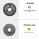 thumbnail image 4 of Dark Gray spiral set conical gear for Makita 9523 angle grinder, 4 of 4