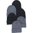 thumbnail image 7 of Men's Pack of 6 Soft Stretchy Beanies, 7 of 7
